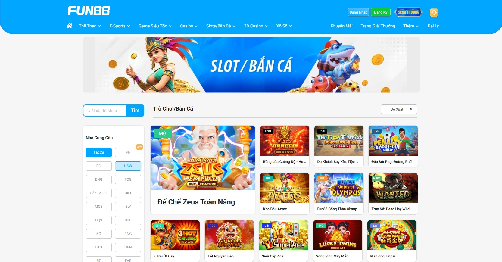 Experience diverse games at Fun88 Experience diverse games at Fun88